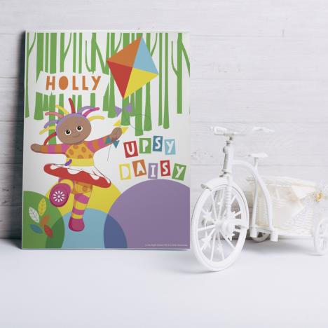 Personalised Upsy Daisy Kite Canvas Print Extra Image 3